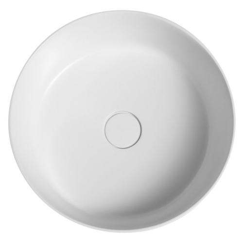 Sapho THIN 38 cm Rockstone pultra szerelhető mosdó, matt fehér/siena WN548-42