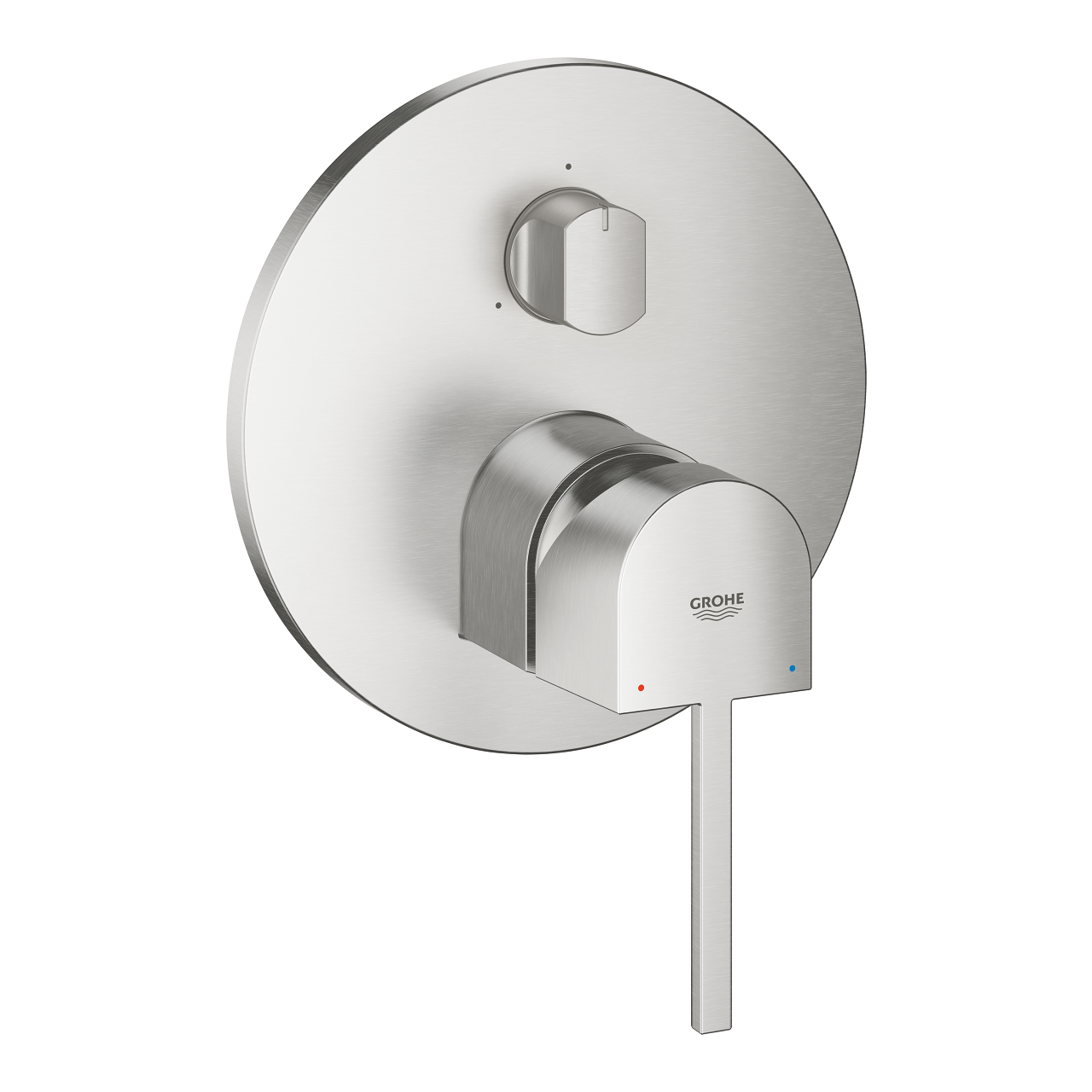 Grohe Plus egykaros falba épített csaptelep 3 fogyasztóhoz, supersteel 24093DC3