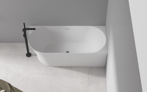 Emporia Molly sarokba tolható szabadonálló kád 150x75 cm jobbos, fehér TW-7790R-1500