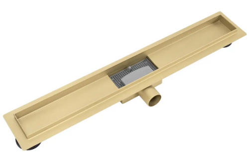 Rea Neox rozsdamentes acél zuhanyfolyóka 60 cm, fényes arany REA-G2561