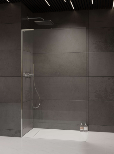 Radaway Modo SL II Walk-in zuhanyfal, króm színű profil, balos 110 cm 10319114-01-01L