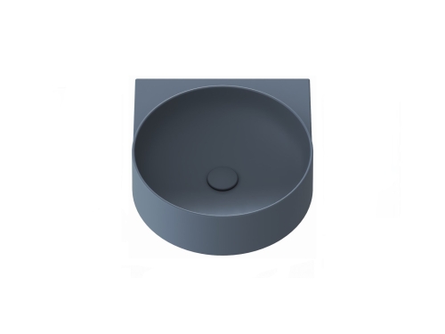Ravak Yard 40 cm kerámia mosdó csaplyuk nélkül, Deepsea Blue XJX07040000