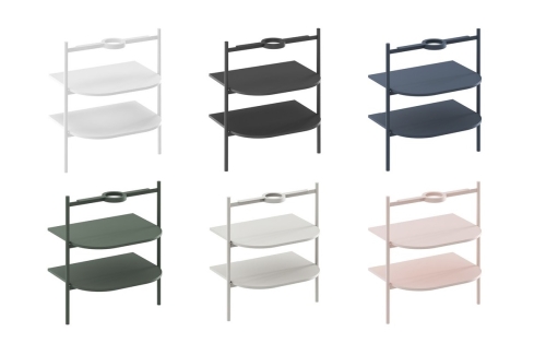 Ravak Yard 60 cm kerámia mosdó, Smoke Grey XJX0O260000