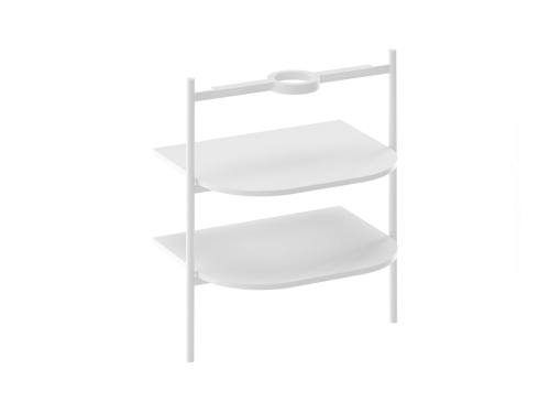 Ravak Yard 60 mosdó tartó keret, matt fehér D80000E005