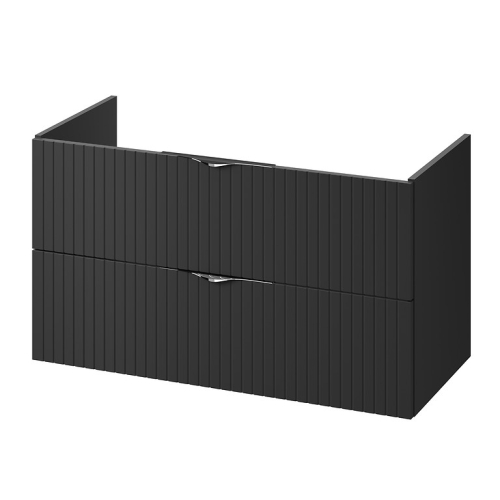 Cersanit TIRSO 100 cm alsószekrény, matt fekete S1017-012