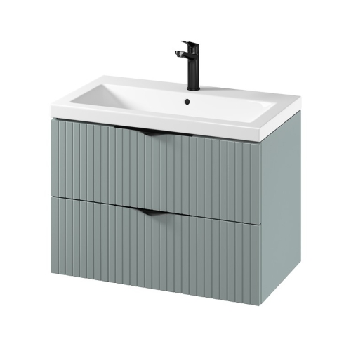 Cersanit TIRSO 80 cm alsószekrény COMO mosdóval, matt fiord S801-540