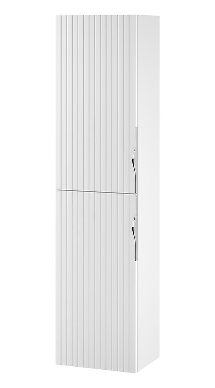 Cersanit TIRSO 40 cm magas kiegészítő szekrény, matt fehér S1015-010
