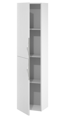 Cersanit TIRSO 40 cm magas kiegészítő szekrény, matt fehér S1015-010