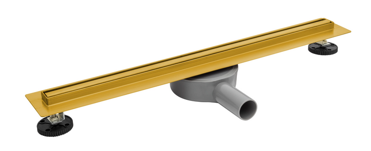 Balneo Slim & Low ProLine Gold 60 cm zuhanyfolyóka, szálcsiszolt arany A0401030201-1