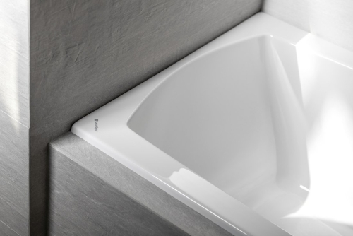 Sapho POLYSAN LILY SLIM 120x70 cm kád, fehér 25111S