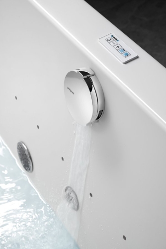 Sapho POLYSAN 120 cm bovdenes lefolyó kádtöltővel, króm 71857