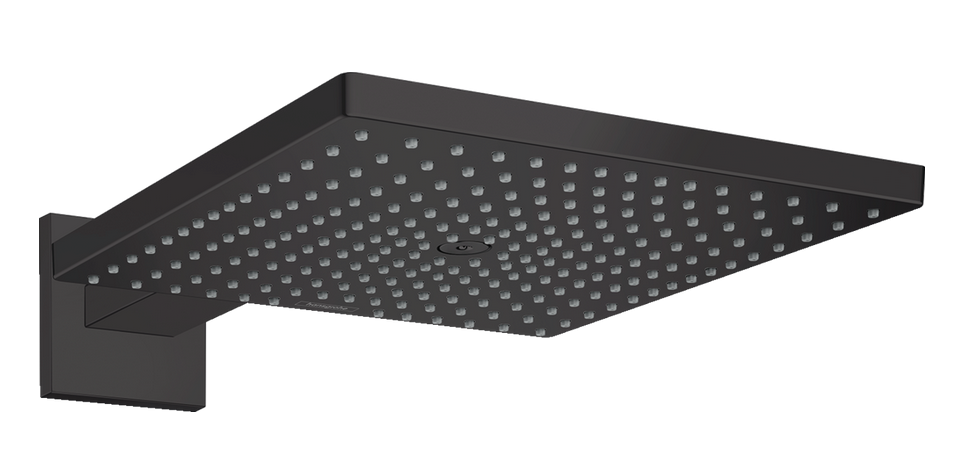 Hansgrohe Raindance E 300 Air 1jet fejzuhany 390 mm zuhanykarral EcoSmart 9 l/perc, matt fekete 26239670
