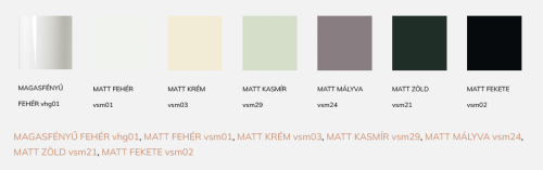 Tboss Nabi 60 fürdőszobabútor (több színben)