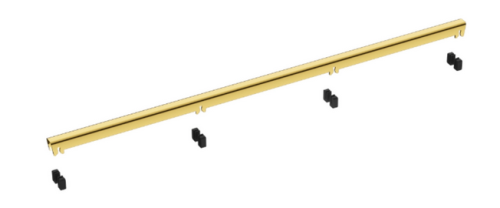 Balneo Slim & Low ProLine Gold 80 cm zuhanyfolyóka, fényes arany A0401080201-3