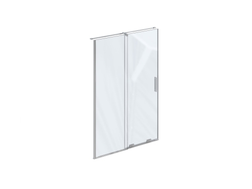 Ravak Roll 100 cm zuhanyajtó Transparent üveggel, krómhatású X08VA0C00Z1