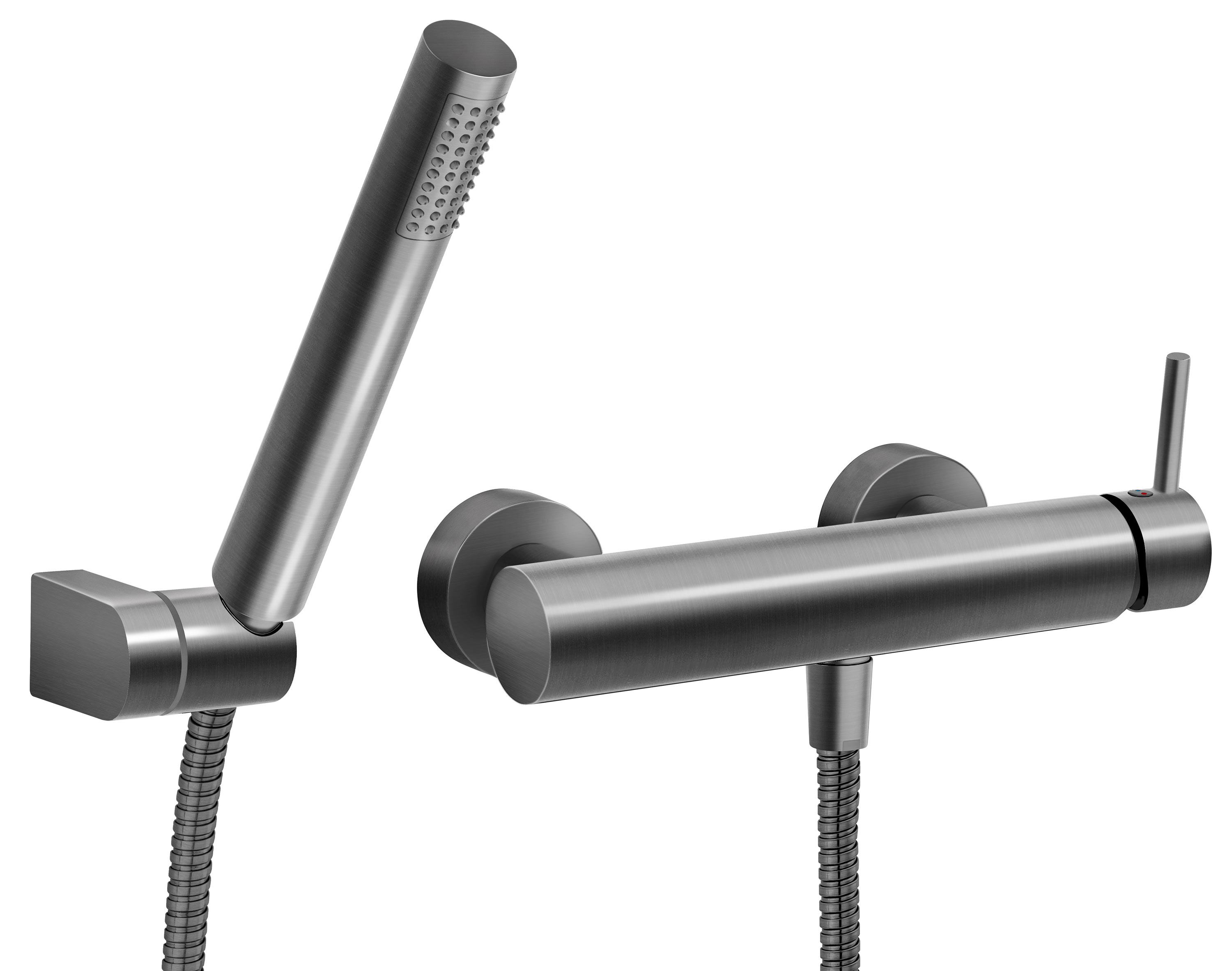 Ferro Ciriculus zuhanycsaptelep zuhanyszettel, gun metál BCK77GM