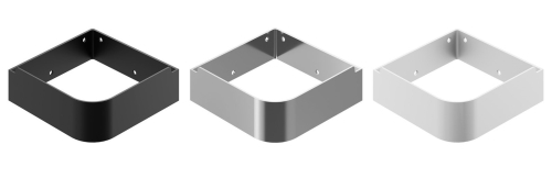 Ravak Yard C 28 cm kerámia sarok mosdó, matt fehér XJX0E228001