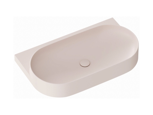 Ravak Yard 80 cm kerámia mosdó, Alabaster Pink XJX0G280000