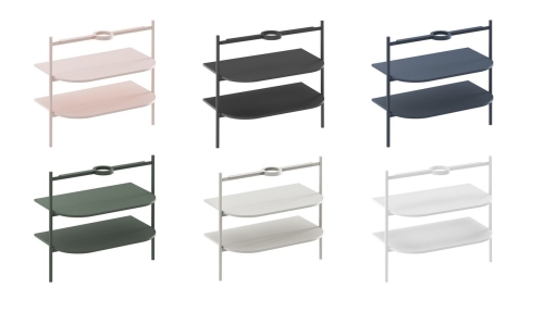 Ravak Yard 80 cm kerámia mosdó, Alabaster Pink XJX0G280000