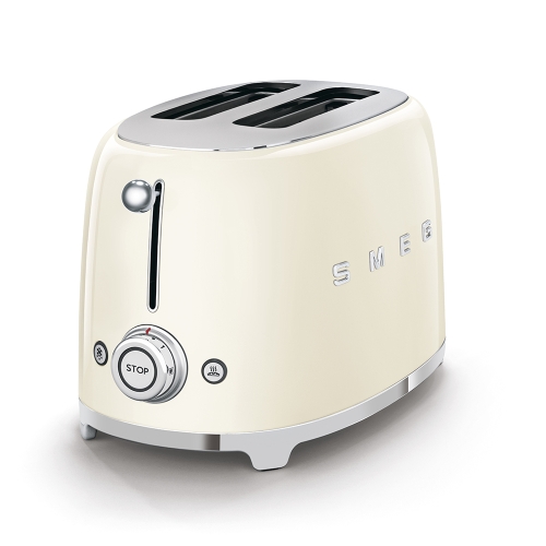 SMEG retro vízforraló és kenyérpirító szett, bézs TSF01CREU/KLF03CREU