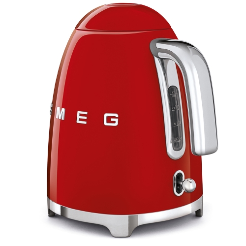 SMEG retro vízforraló és kenyérpirító szett, piros TSF01RDEU/KLF03RDEU
