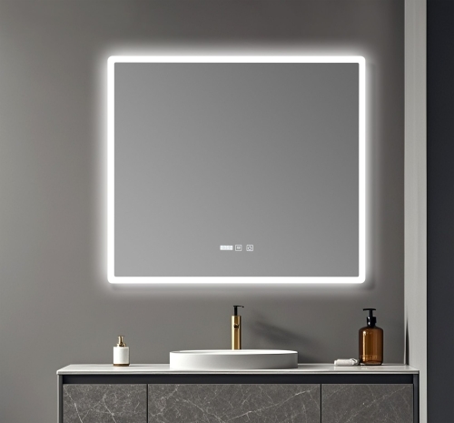 Inspiro Design Biscano Smart 100x60cm fürdőszobai tükör LED keretvilágítással TBI-100x60