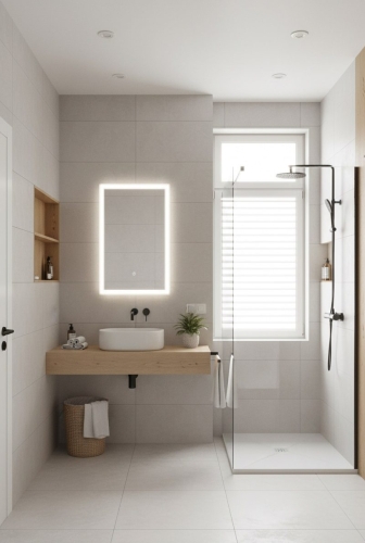 Inspiro Design Bledi Smart 60x80 cm álló fürdőszobai tükör LED világítással TBL-60x80(KT-02284)