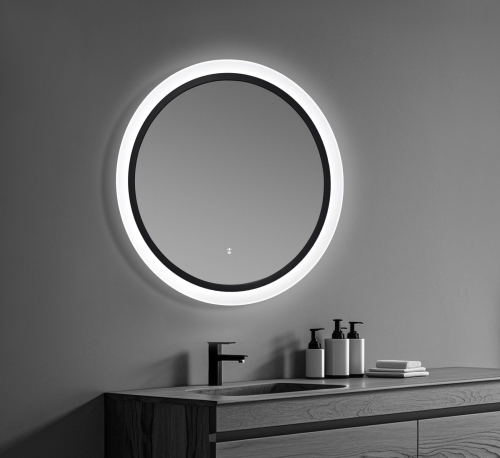 Inspiro Design Sole Smart 80 cm fürdőszobai tükör LED világítással TSO-80x80