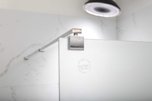 Inspiro Design Liberta 120 cm Walk-In zuhanyfal Matt üveggel, króm ZUWM-120