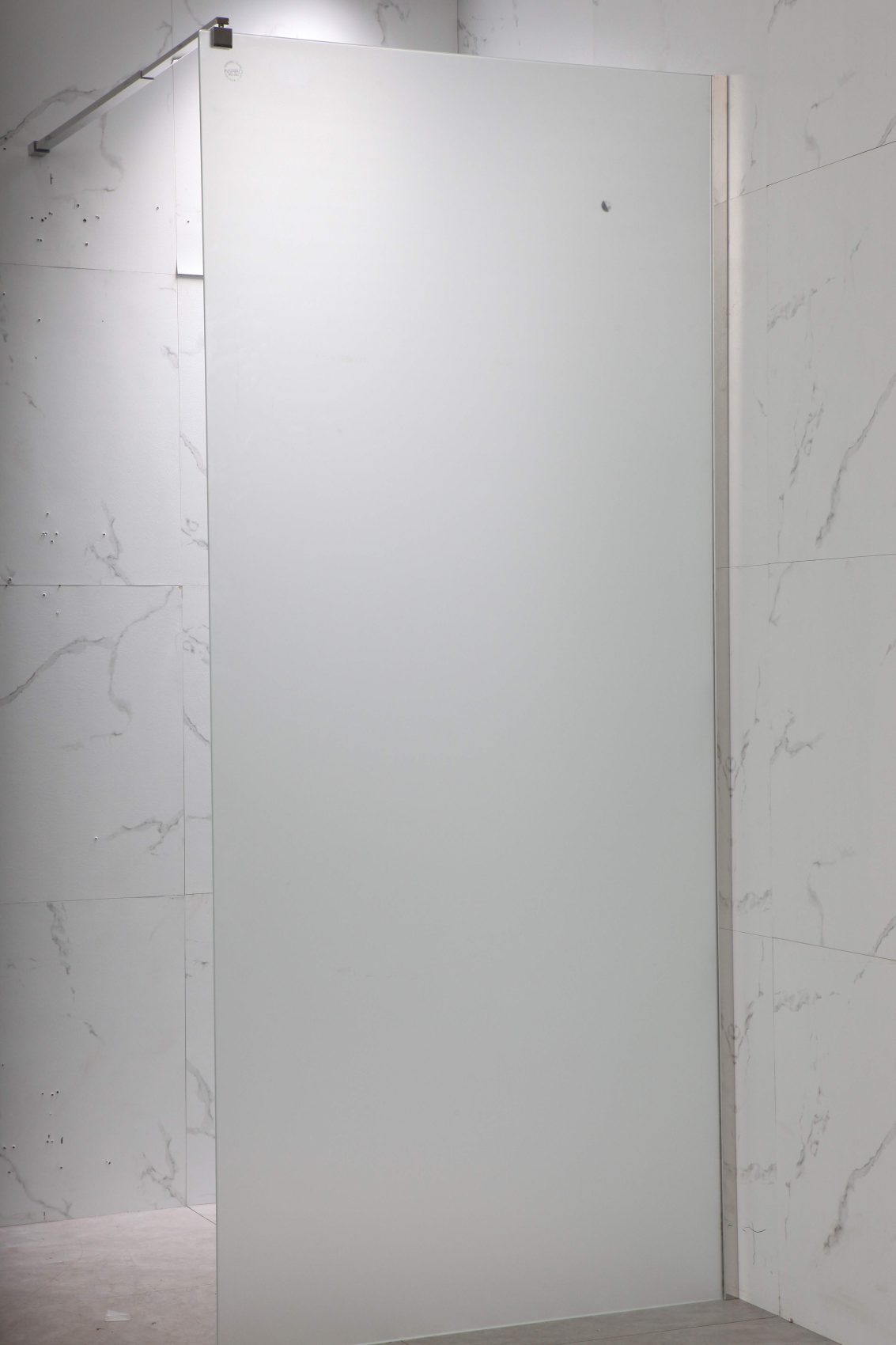 Inspiro Design Liberta 120 cm Walk-In zuhanyfal Matt üveggel, króm ZUWM-120