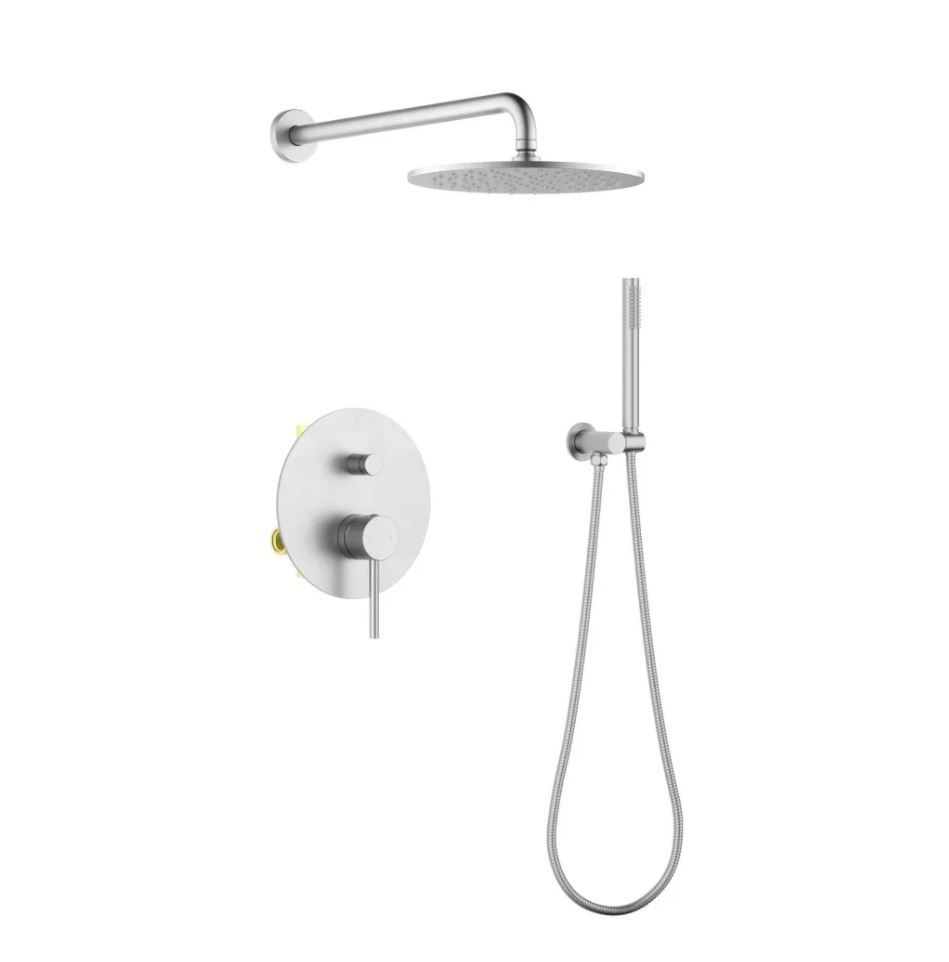 AREZZO design ASTRO falsík alatti zuhanycsaptelep, szálcsiszolt nikkel AR-912203BN