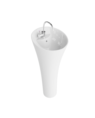 Lavita Soft szabadonálló mosdó, fehér 5900378308089