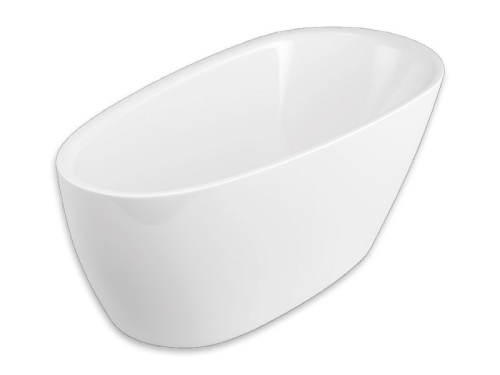 H2O ELENA 160x75 cm térben álló kád, fehér 12640