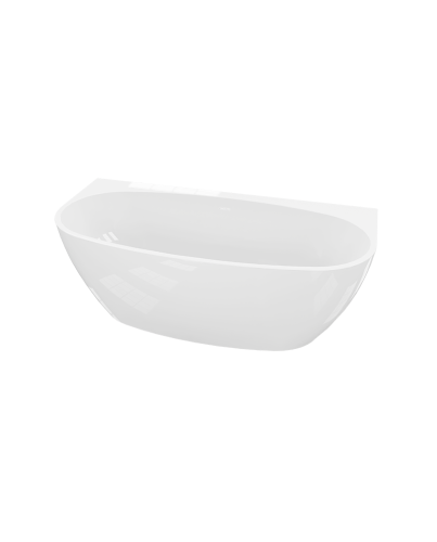 Lavita Baloa szabadonálló kád falhoz 170x80 cm, fehér 5900378343110