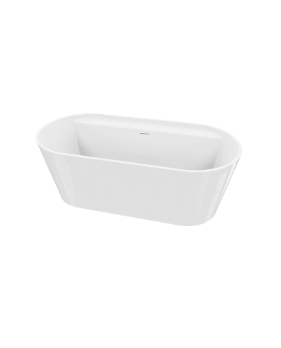 Lavita Opalia szabadonálló kád 170x85 cm, fehér 5900378343134