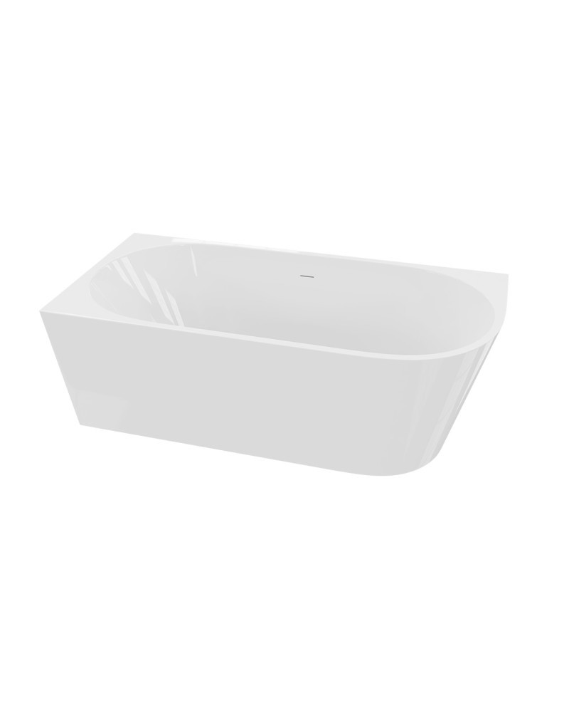 Lavita Caldera szabadonálló kád sarokba 170x80 cm balos, fehér 5900378346265