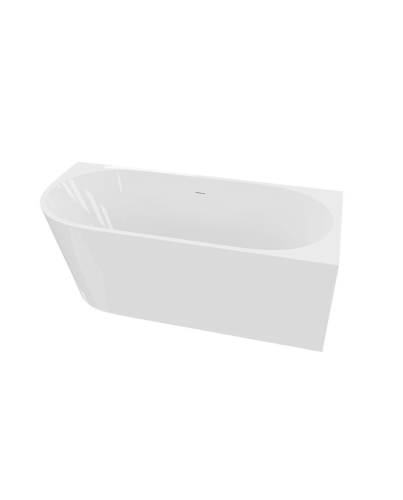 Lavita Caldera szabadonálló kád sarokba 170x80 cm jobbos, fehér 5900378345787