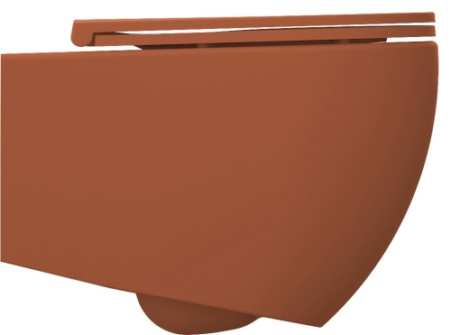 Sapho ISVEA INFINITY RIMLESS fali WC, 36,5x53cm, terracotta 10NF02005-2U