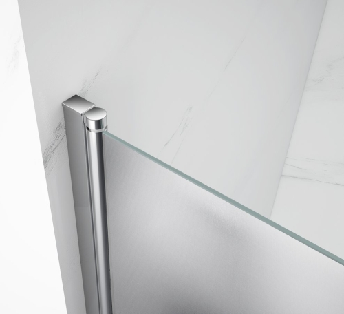 Sapho AQUALINE PILOT 70 cm zuhanyajtó Brick üveggel, króm PT070W