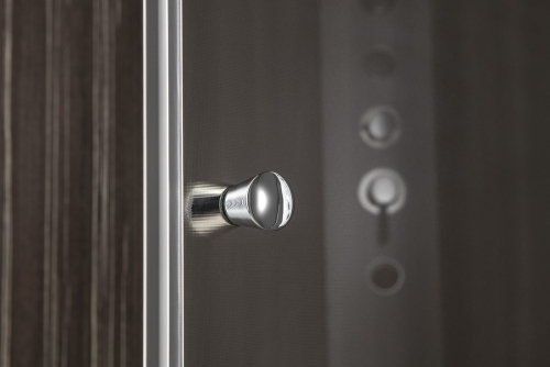 Sapho AQUALINE PILOT 70 cm zuhanyajtó Brick üveggel, króm PT070W