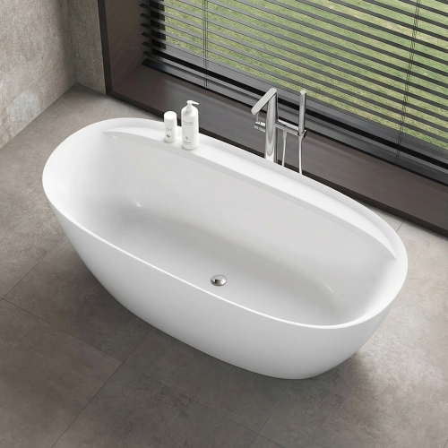 Wellis Katerini 170x80 cm szabadon álló akril kád, fehér WK00220