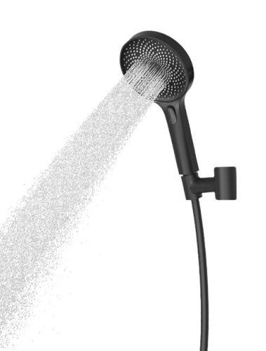 Kielle Oudee 3 funkciós 130-as kézizuhany Eco, matt fekete 20402004E