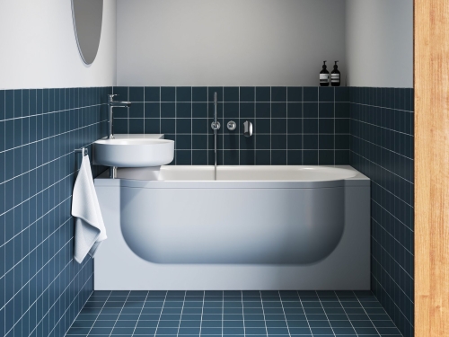 Ravak ARC 150 cm kád előlap, fehér CZE6100A00