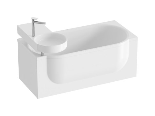 Ravak ARC 150x75 cm balos egyenes kád, fehér CE61000000