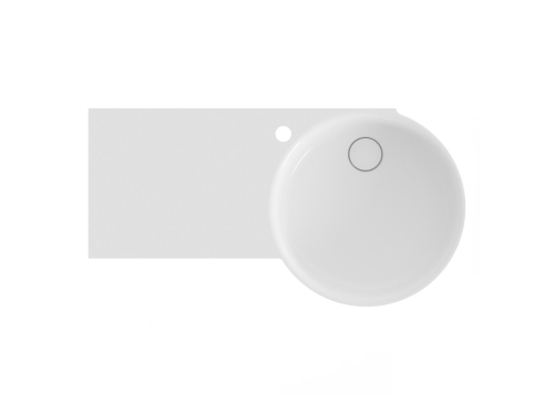 Ravak ARC 83/43 balos fali mosdó, fehér XJXL1283000