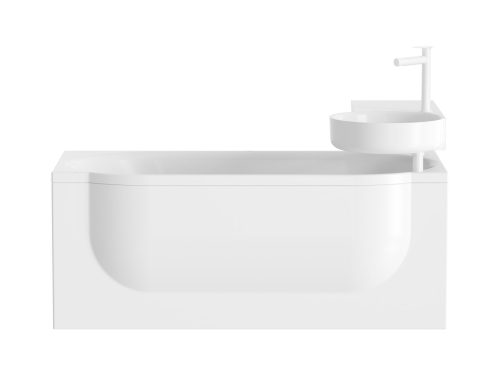 Ravak ARC kombinált mosdószifon, matt fehér D80000E011