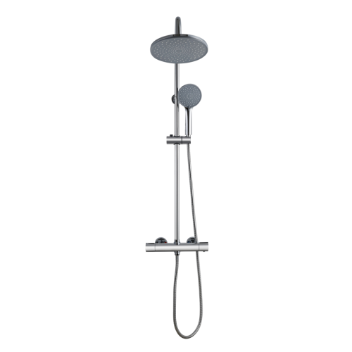 Invena VOLOS termosztátos zuhanyrendszer, króm AU-37-T01-V