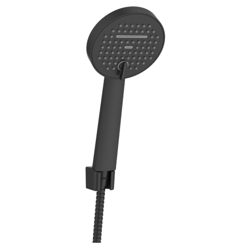 Invena KALITEA zuhanyszett, matt fekete AU-72-M04-V