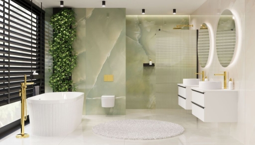 Invena GLAMOUR 170x80 cm szabadon álló kád, fehér AN-01-120-M