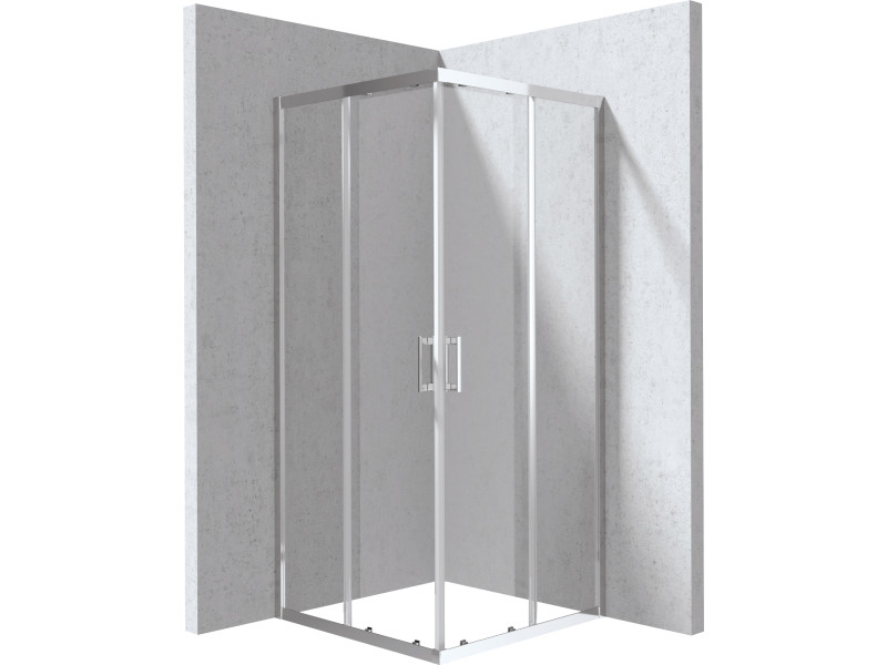 Deante Funkia EVO szögletes zuhanykabin 90x90 cm, króm KYC_0099P